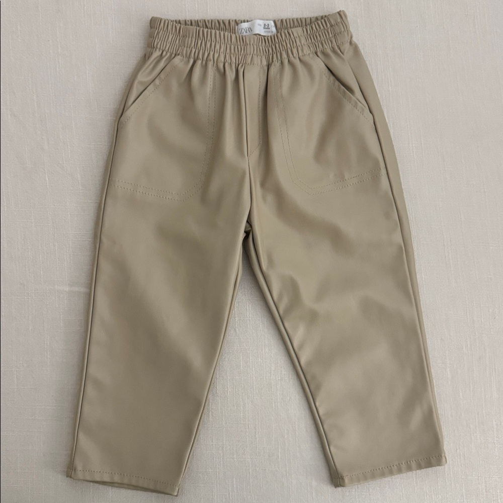 Zara Faux Leather Pants